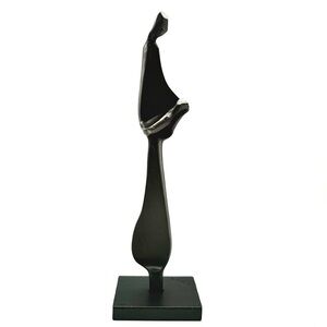 Vintage 2001 Boris Kramer “Mother & Child” Steel Sculpture